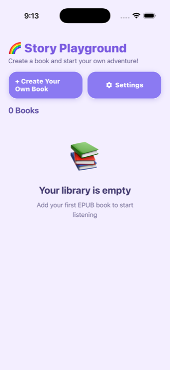 Bookletto library screenshot